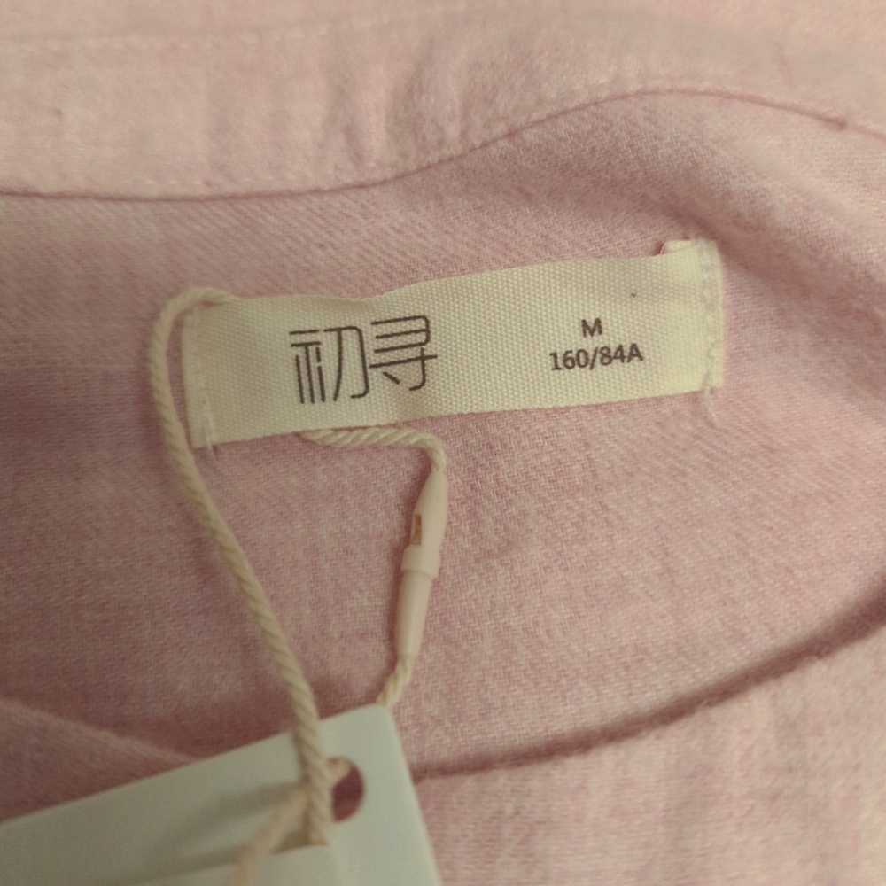 Modest Pink Floral Ruffle Detail Embroidered Nightgown - Picture 3 of 8